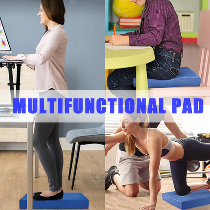 Balance Foam Pad Non-Slip Mat Exercise Soft pads for Fitness and Balance Strength Training Yoga Pilates Gym for Physical Therapy Knee Cushion.
