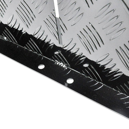 Alpen Outdoor Fuel Tank Cover Right Side Base Mount 2mm Thickness Aluminium Diesel Heater for 10L 15L Fuel Tank Black.