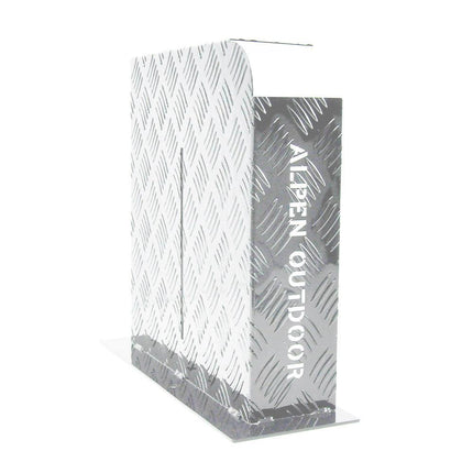 Alpen Outdoor Silver Fuel Tank Cover Right SideBase Mount 2mm Thickness Aluminium Diesel Heater Fuel Tank Cover Right for 10L 15L Silver.