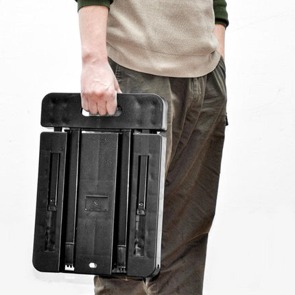 6-Wheel Folding Hand Truck Heavy Duty 227kg Capacity Collapsible Trolley with Elastic Strap Triple-Axle All-Terrain Design Moving RV Camping Warehouse.