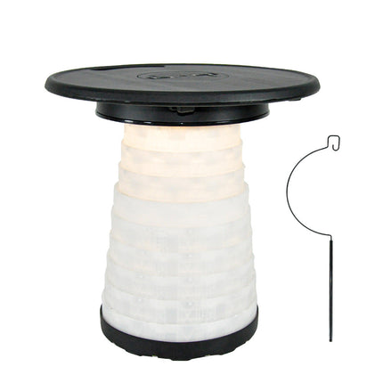 Multi-Functional Outdoor Stool for Aussie Night Camping Fishing Telescopic Hook Rod Lanterns Tarps Hanging No-Tools Assembly Anti-Corrosion PP.