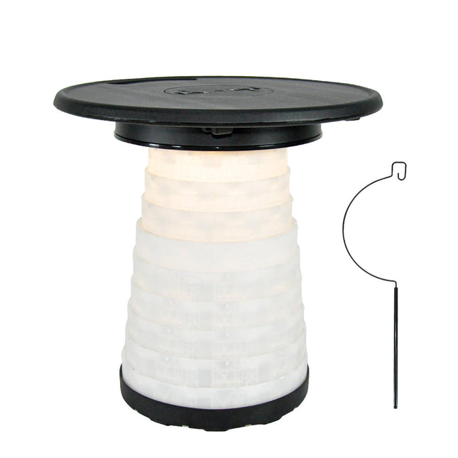 Multi-Functional Outdoor Stool for Aussie Night Camping Fishing Telescopic Hook Rod Lanterns Tarps Hanging No-Tools Assembly Anti-Corrosion PP.