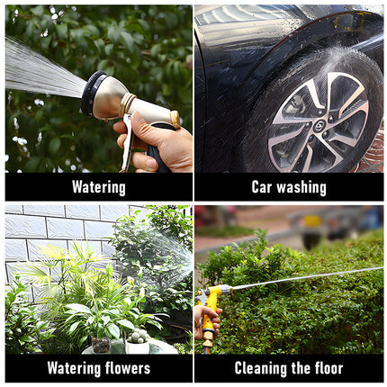 Large Stainless Steel Garden Hose Reel Cart Portable Pipe Holder With Rainproof Sunscreen Protection Lid and Crank Handle.