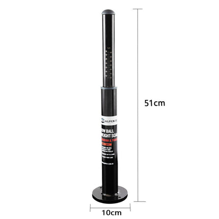 Alpen Outdoor Tow Ball Weight Scale Tongue Weight Scale Gauge Weight Check With Indicator For Safe Towing of Caravan Trailer RV Boat 100kg-350kg.