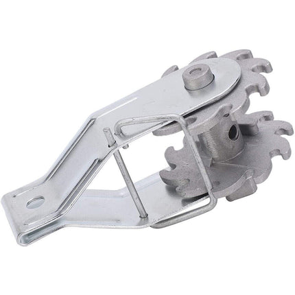50 Pack Inline Cliplock Wire Strainer Aluminum Alloy Heavy Duty Wire Ratchet Tensioner for Electric Fence.
