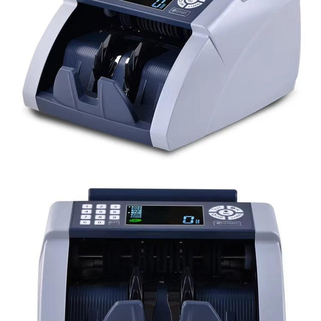 Weirong 9088 UV/MG LCD Display Bill Counter Multi-Currencies Counting Machine Cash Detector AUD/EUR/USD/TRY Money Counter.