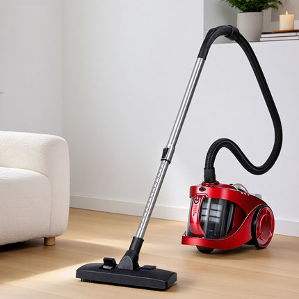 Devanti 2200W Bagless Vacuum Cleaner Red.