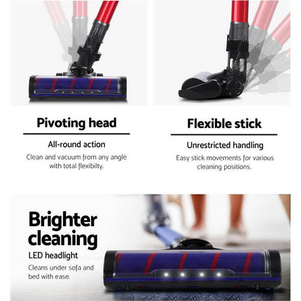 Devanti Stick Vacuum Cleaner Motorised Roller Brush Head.