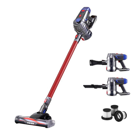 Devanti Stick Vacuum Cleaner HEPA Filter Red 150W.