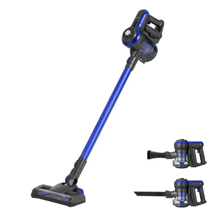 Devanti Stick Vacuum Cleaner Brushless Cordless 250W Blue.