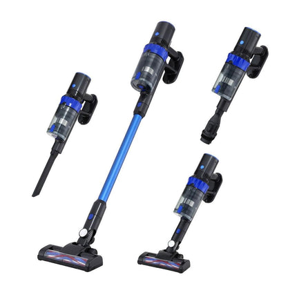 Devanti Stick Vacuum Cleaner Brushless Cordless 350W Blue.