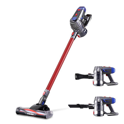 Devanti Stick Vacuum Cleaner Bagless Cordless Red 150W.