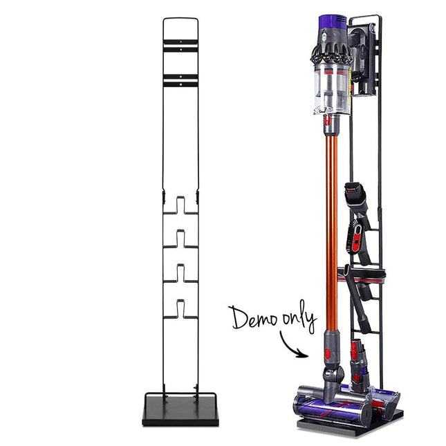 Artiss Freestanding Dyson Vacuum Cleaner Stand for V6 7 8 10 11 Black.
