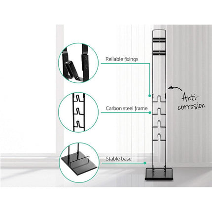 Artiss Freestanding Dyson Vacuum Cleaner Stand for V6 7 8 10 11 Black.