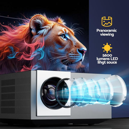 Devanti Video Project 4K 1080P Official Google TV 5G Wifi Home Cinema.