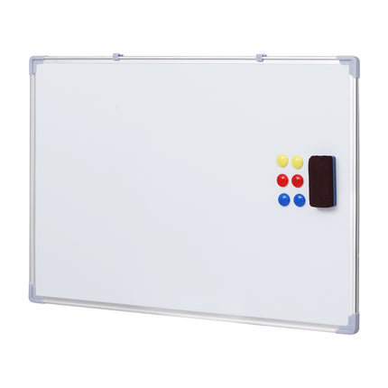 Magnetic Whiteboard 60x90cm Erase Board Marker Eraser Tray Home Office School.