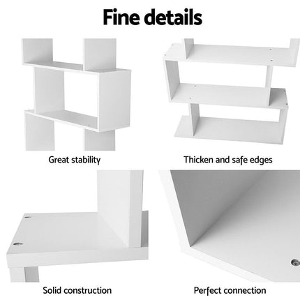 Artiss King Single Bed Frame and Bookshelf.