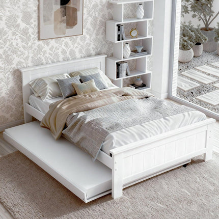 Artiss Bed Frame King Single and Bookshelf.