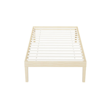 Artiss Bed Frame Single Size Wooden Base Mattress Platform Timber Pine BRUNO.