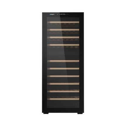 Devanti Wine Fridge Cooler Compressor Dual Zone 80 Bottles.