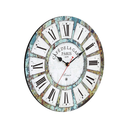 Artiss 40CM Wall Clock Rustic Design.