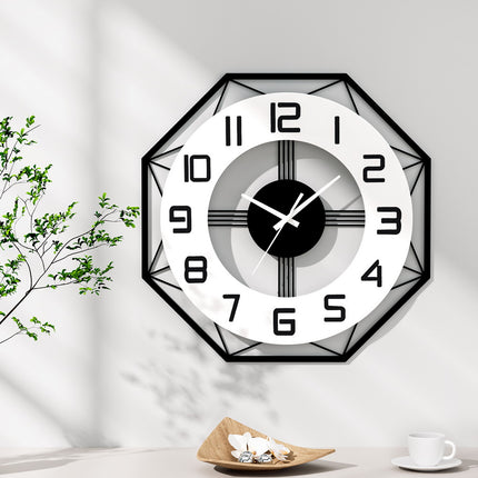 Artiss 60CM Wall Clock Wooden.