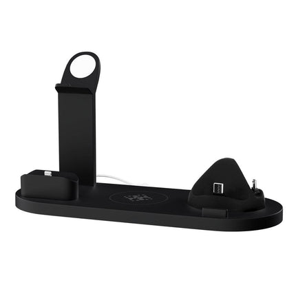 Devanti 4 in 1 Wireless Charger Multi-function Station for Phone Airpod iWatch 15W.