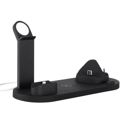 Devanti 4 in 1 Wireless Charger Multi-function Station for Phone Airpod iWatch 15W.