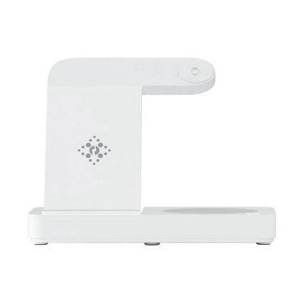 Devanti 4-in-1 Wireless Charger Dock Fast Charging for Phone White.