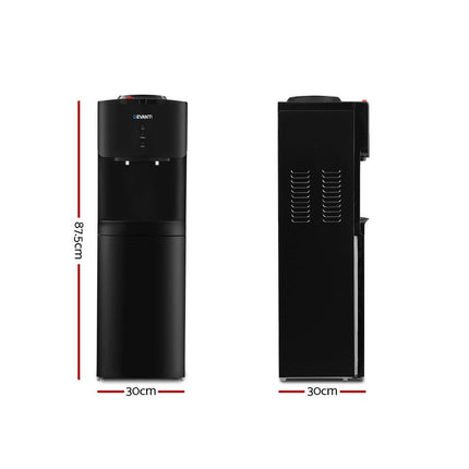 Devanti Water Cooler Dispenser Stand Black.