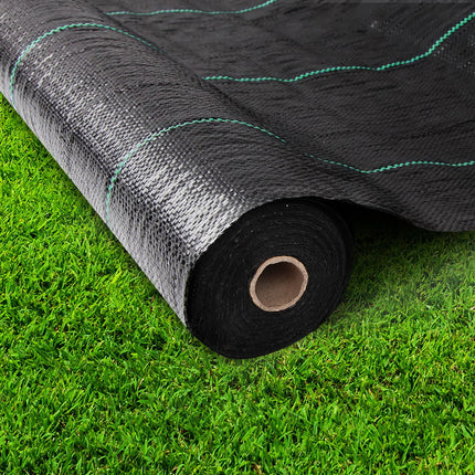 Instahut 3.66x50m Weed Mat Weedmat Control Plant.