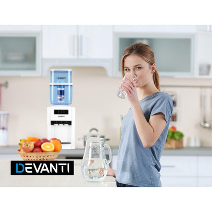 Devanti Water Cooler Dispenser 22L Filter Bottle.