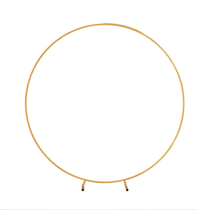 2M Round Backdrop Stand Wedding Background Decoration Party Flower Balloon Display.