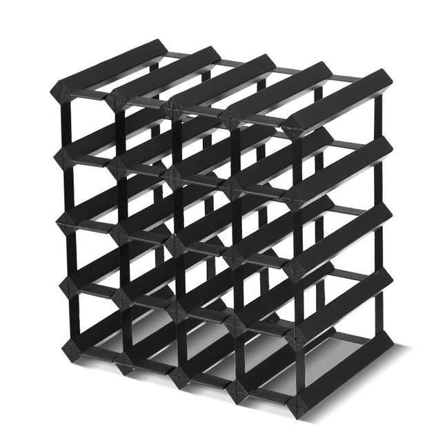 Artiss Wine Rack 20 Bottle Black.