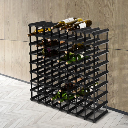 Artiss Wine Rack 72 Bottle Black.