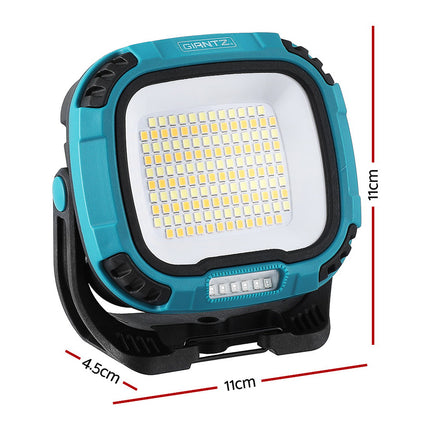 Giantz Work Light Torch Rechargeable USB Cordless Magnetic LED Lamp Charging.