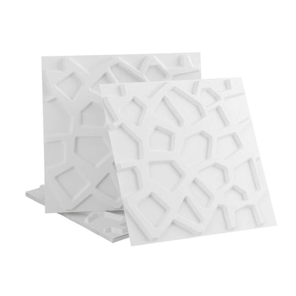 Artiss 3D Wall Panels PVC Decorative Panels 50x50cm Set of 15 Feature Wall Poly.