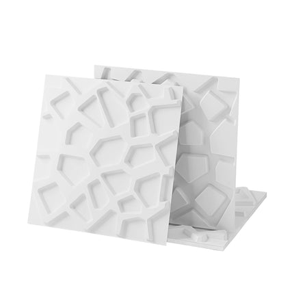 Artiss 3D Wall Panels PVC Decorative Panels 50x50cm Set of 15 Feature Wall Poly.