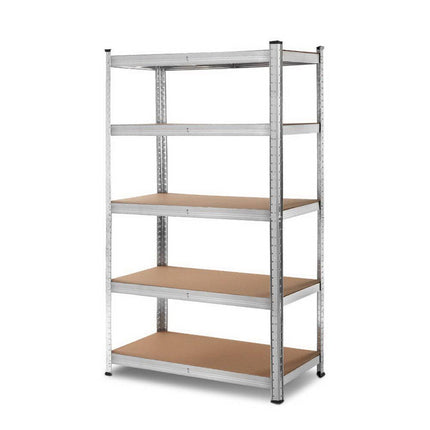 Giantz 1.8M Warehouse Racking Rack Shelving Garage Steel Metal Storage Shelves Silver.