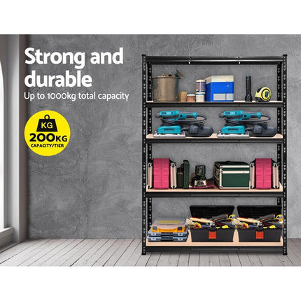 Giantz 2.4Mx1.8M Garage Shelving Warehouse Rack Pallet Racking Storage Shelve.