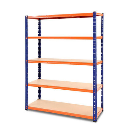 Giantz 1.8M Garage Shelving Warehouse Rack Pallet Racking Storage Shelve Blue.