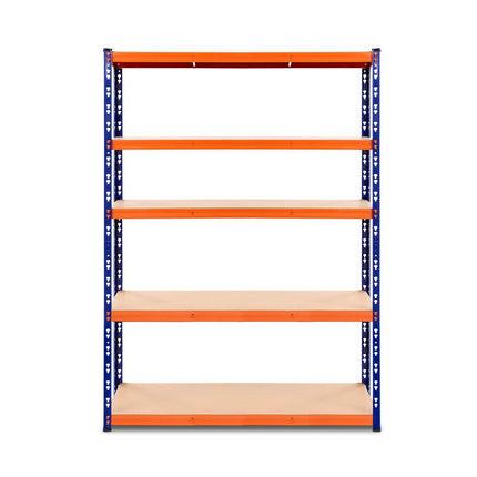 Giantz 1.8M Garage Shelving Warehouse Rack Pallet Racking Storage Shelve Blue.