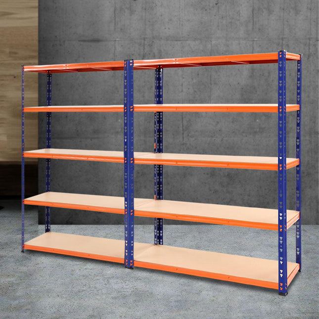 Giantz 2.4Mx1.8M Garage Shelving Warehouse Rack Pallet Racking Storage Blue.