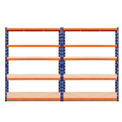 Giantz 2.4Mx1.8M Garage Shelving Warehouse Rack Pallet Racking Storage Blue.