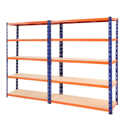 Giantz 2.4Mx1.8M Garage Shelving Warehouse Rack Pallet Racking Storage Blue.