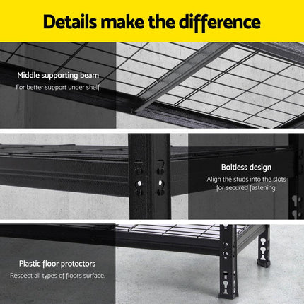 3 x 1.8M Giantz Garage Shelving Warehouse Rack.