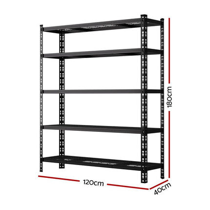 5 x 1.8M Giantz Garage Shelving Warehouse Rack.