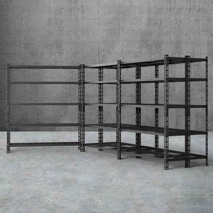 5 x 1.8M Giantz Garage Shelving Warehouse Rack.