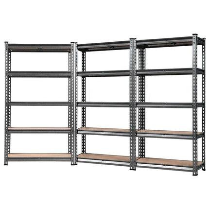 Giantz 3x1.5M Garage Shelving Warehouse Rack Pallet Racking Storage Charcoal.