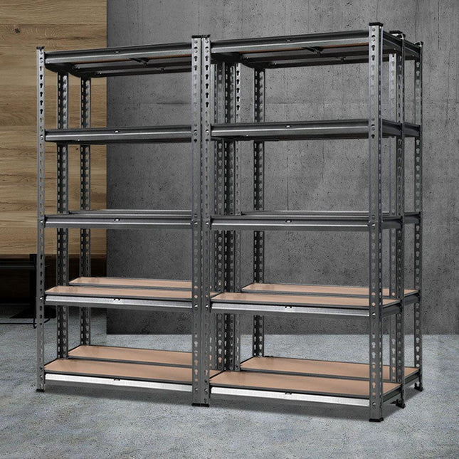 Giantz 4x1.5M Garage Shelving Warehouse Rack Pallet Racking Storage Charcoal.